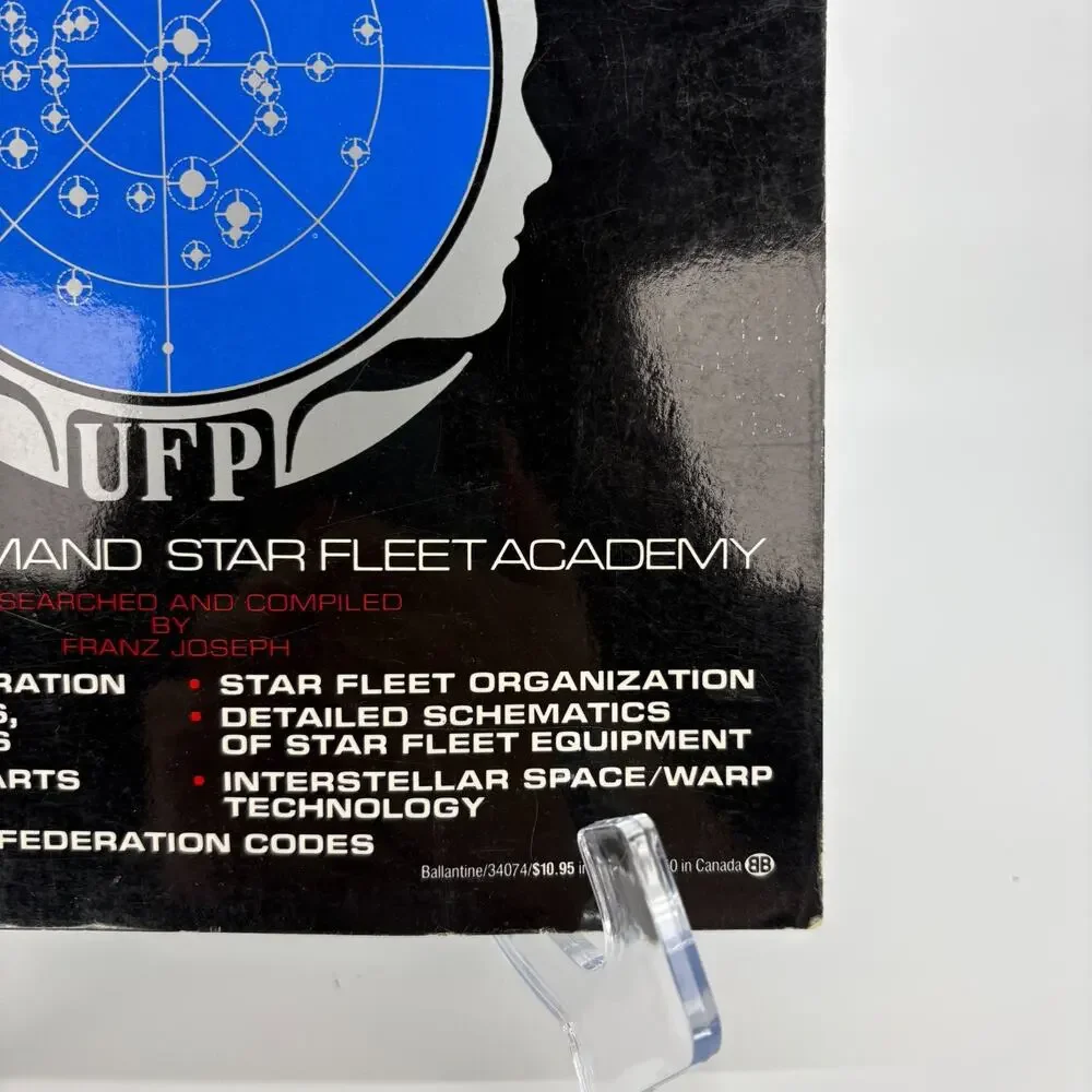 Star Trek Star Fleet Technical Manual Franz Joseph 20th Anniversary Paperback